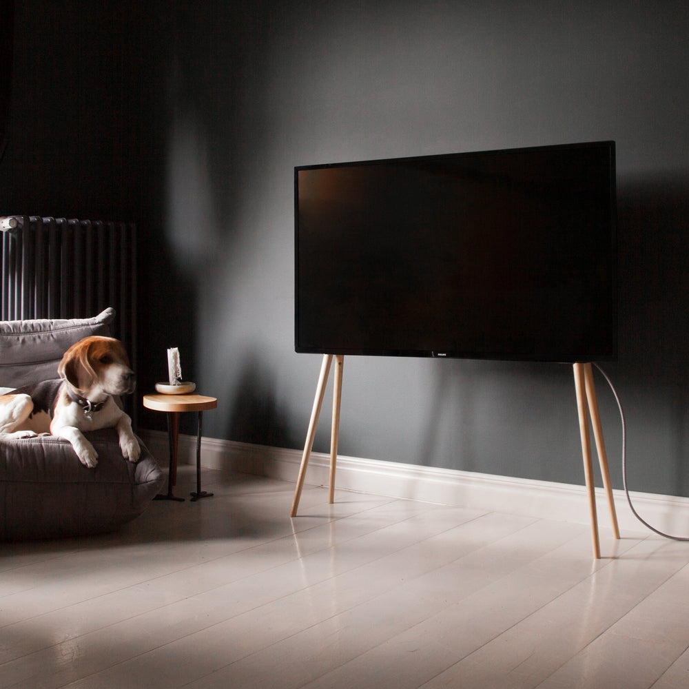 BIRCH / Natural Glossy 42"-55" - JALG TV Stands