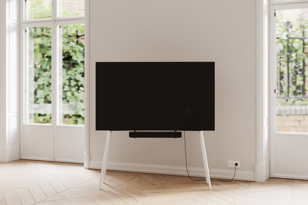 BIRCH XL / WHITE 55"-77'' - JALG TV Stands