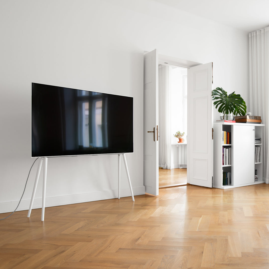 BIRCH XL / WHITE 55"-77'' - JALG TV Stands