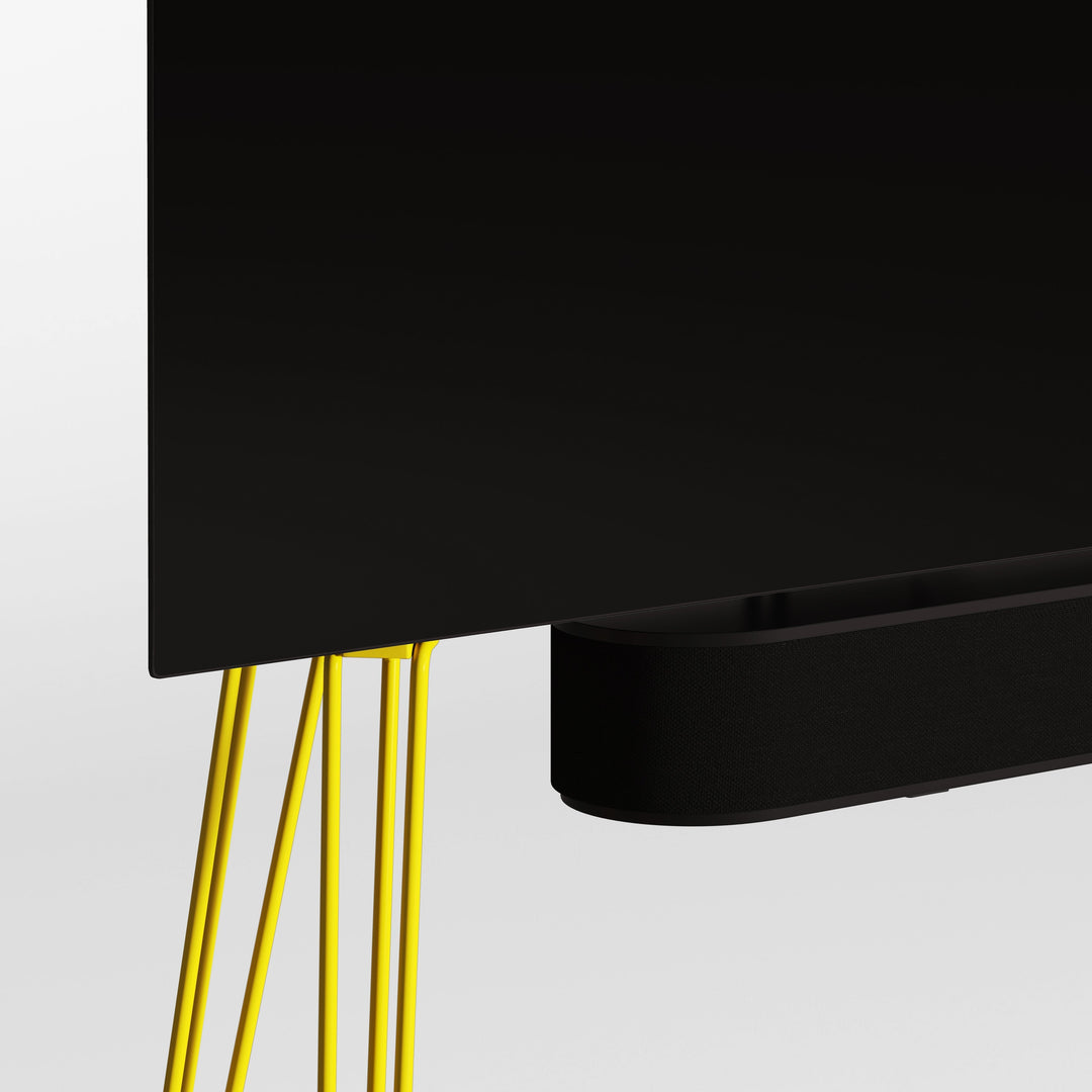 Hairpin / YELLOW 42"-55" - JALG TV Stands