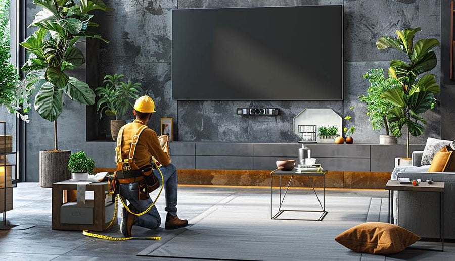 Optimal TV Mounting Height How High Should a TV Be Mounted? JALG TV