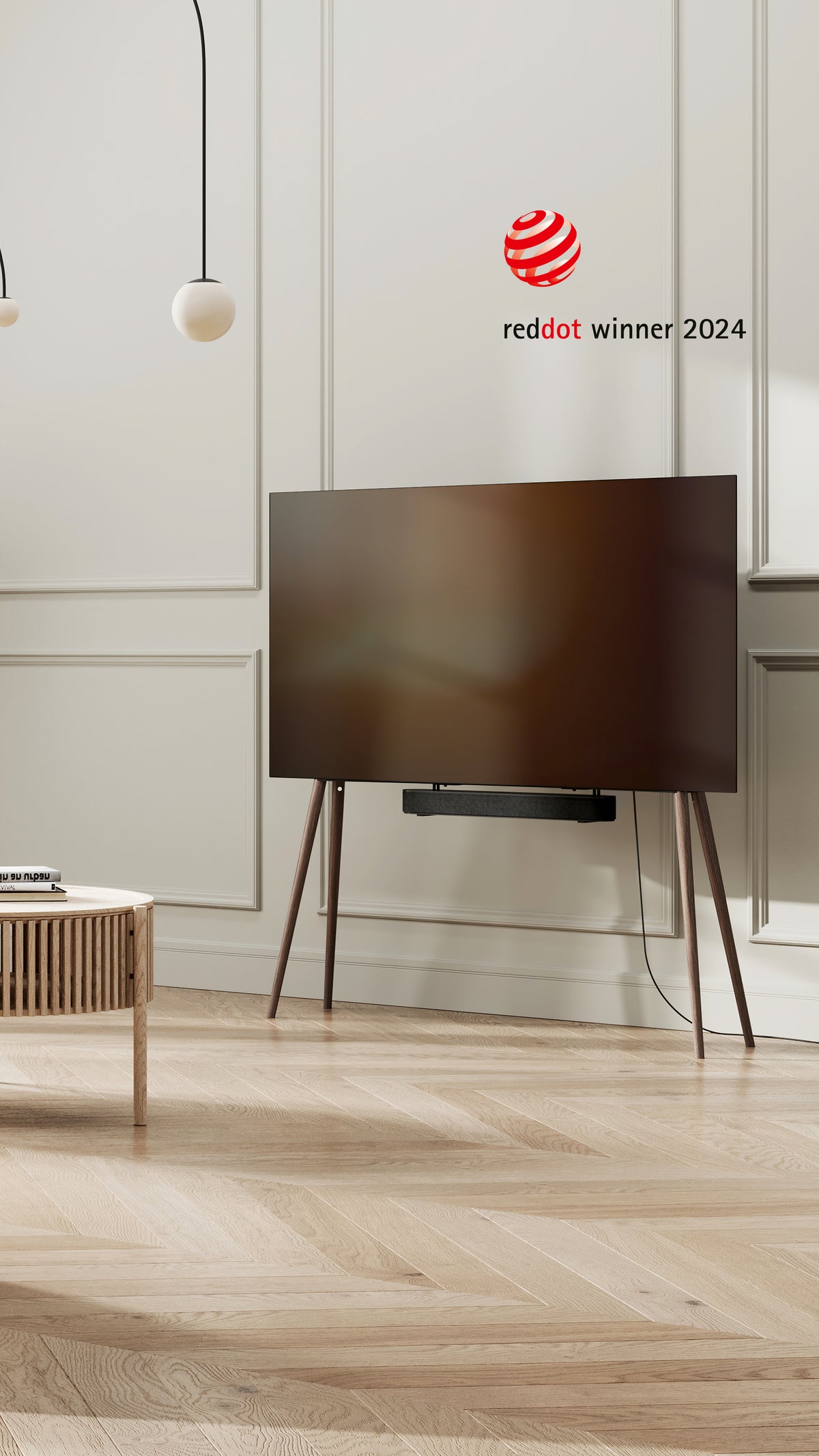 JALG TV Stand reddot winner 2024 in living room 6