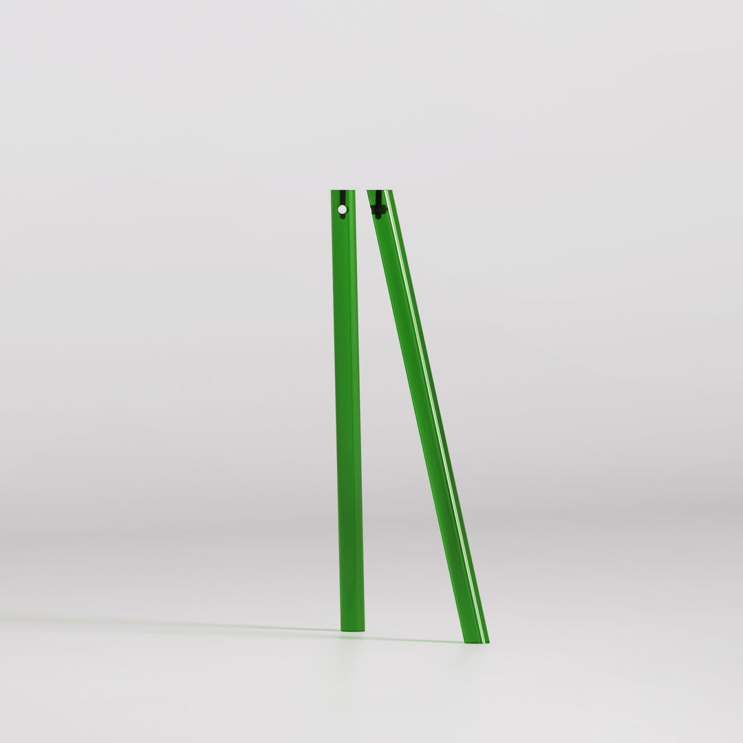 JALG TV Stand Acrylic Green set of 4 interchangeable legs