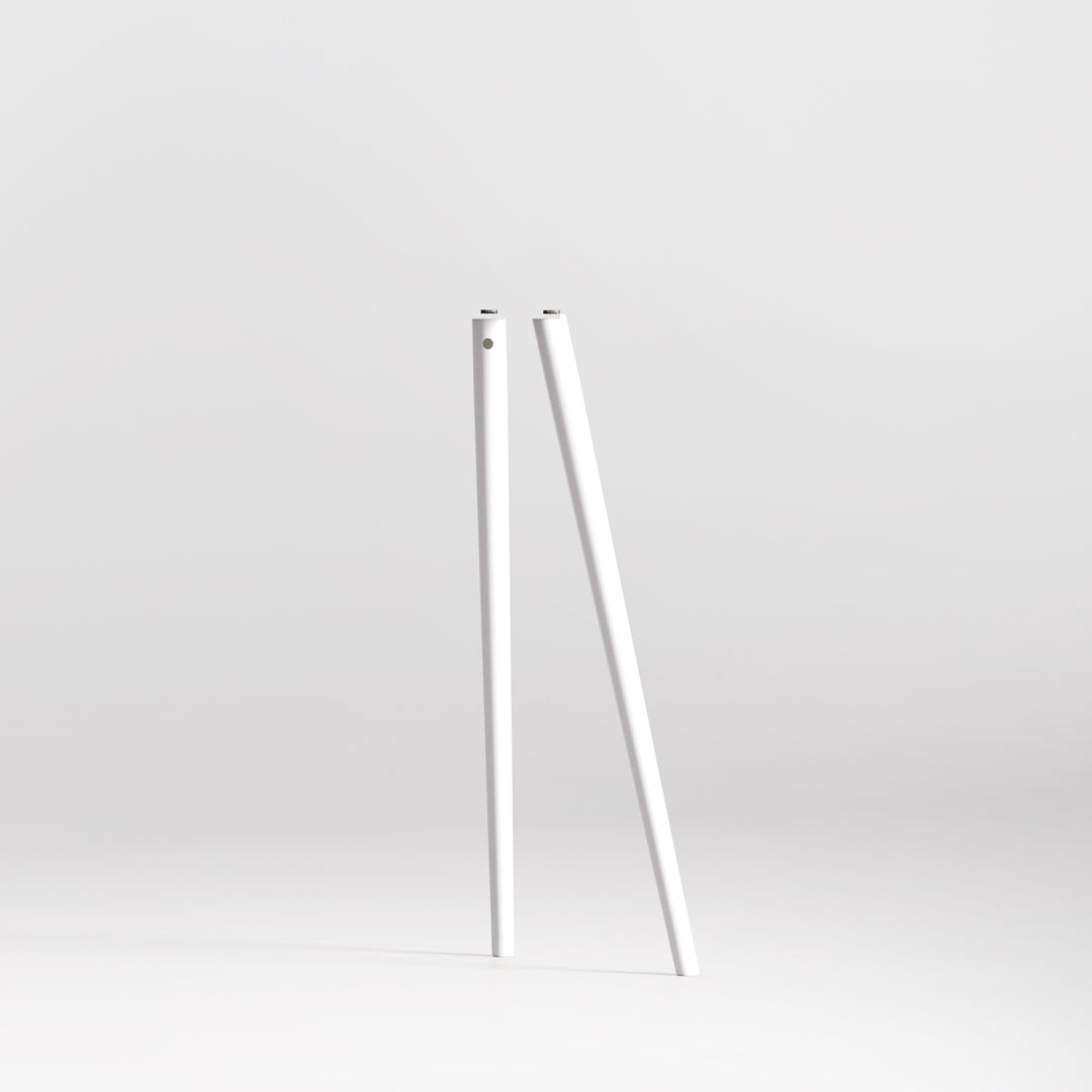 JALG TV Stand Birch White set of 4 interchangeable legs