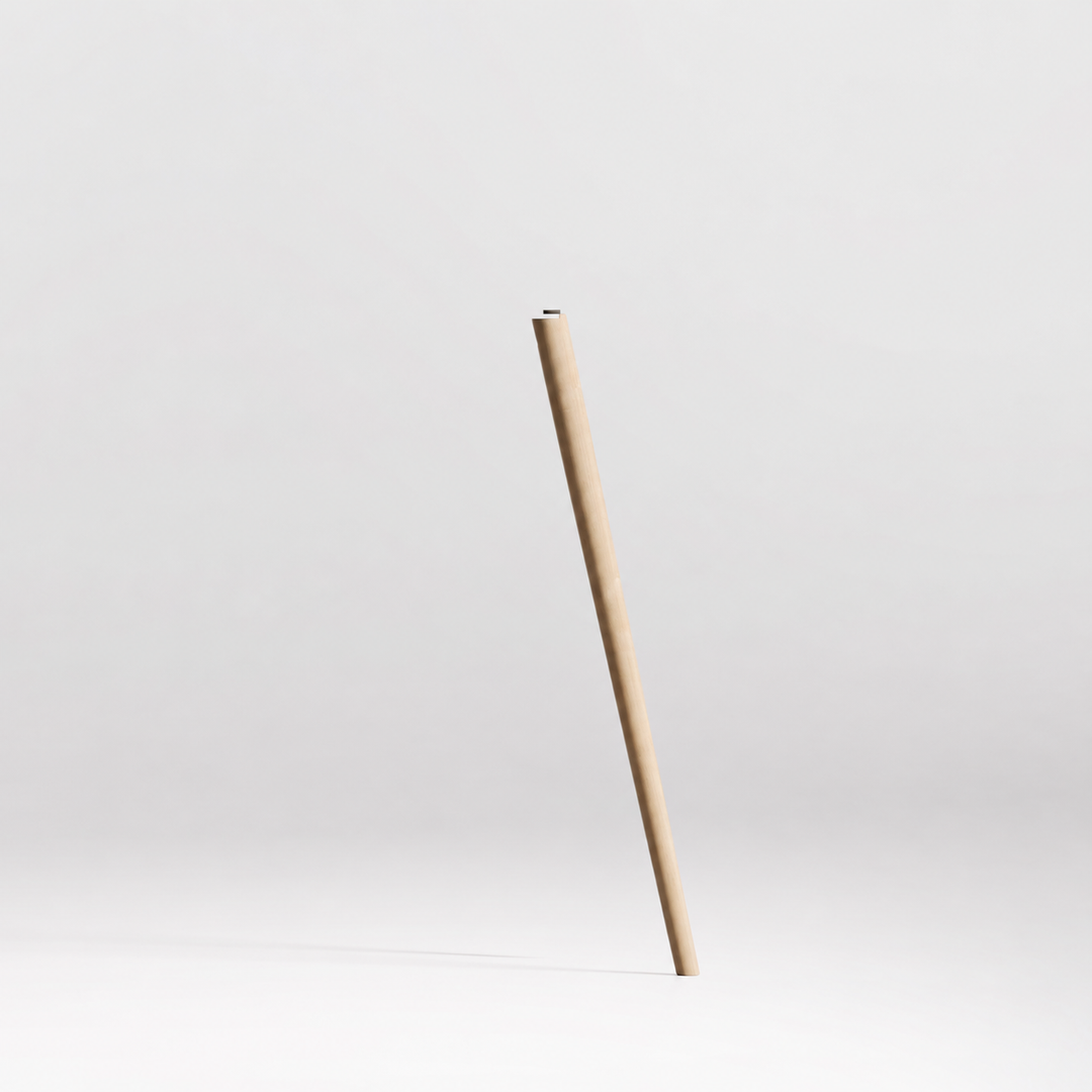 Replacement Leg - BIRCH / Natural Glossy 42"-55"