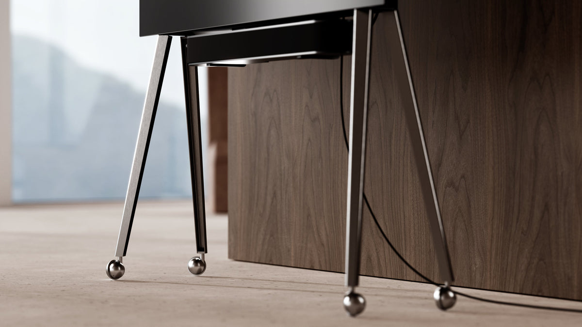 TV Stand - Stainless Steel 42"-55" - Scandinavian design - JALG TV Stands