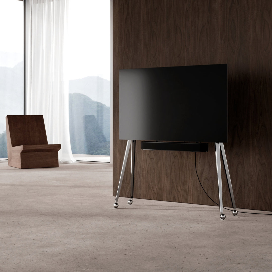 TV Stand - Stainless Steel 42"-55" - Scandinavian design - JALG TV Stands