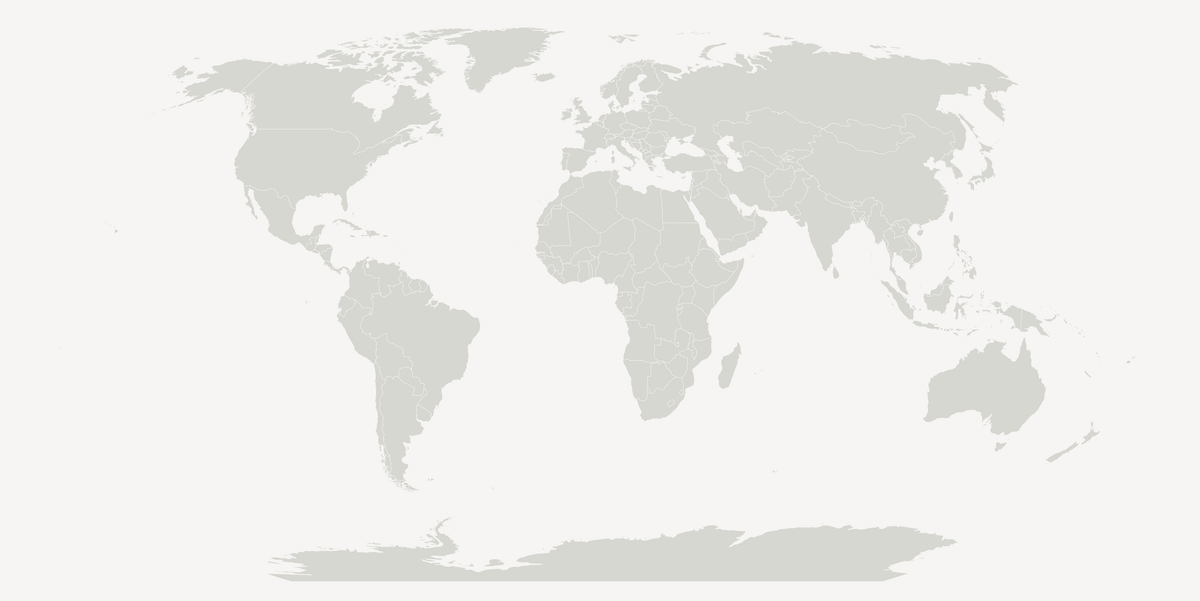 World map. Retailer details are listed below.