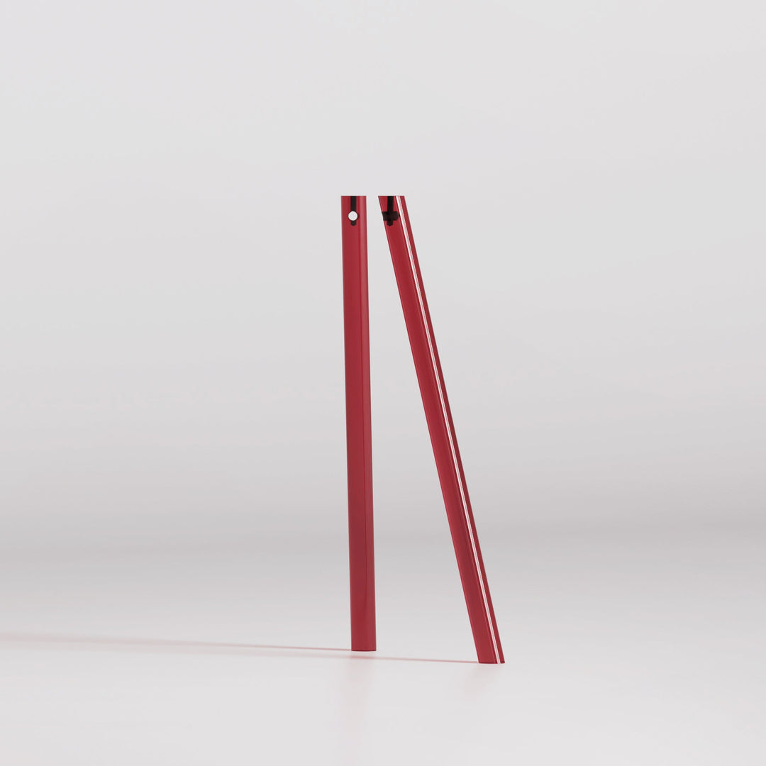 RED Acrylic Leg Set for Regular 42"-55" TV Stand - Scandinavian design - JALG TV Stands