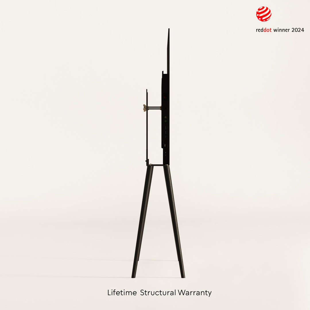 TV Stand - BIRCH XL / BLACK 55" - 77'' - JALG TV Stands