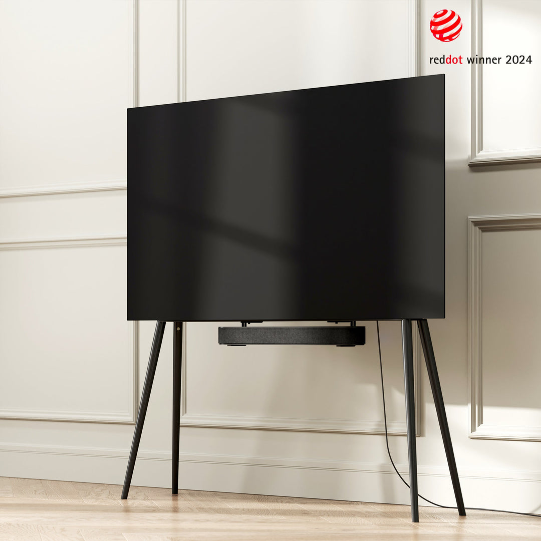 TV Stand - BIRCH XL / BLACK 55" - 77'' - JALG TV Stands