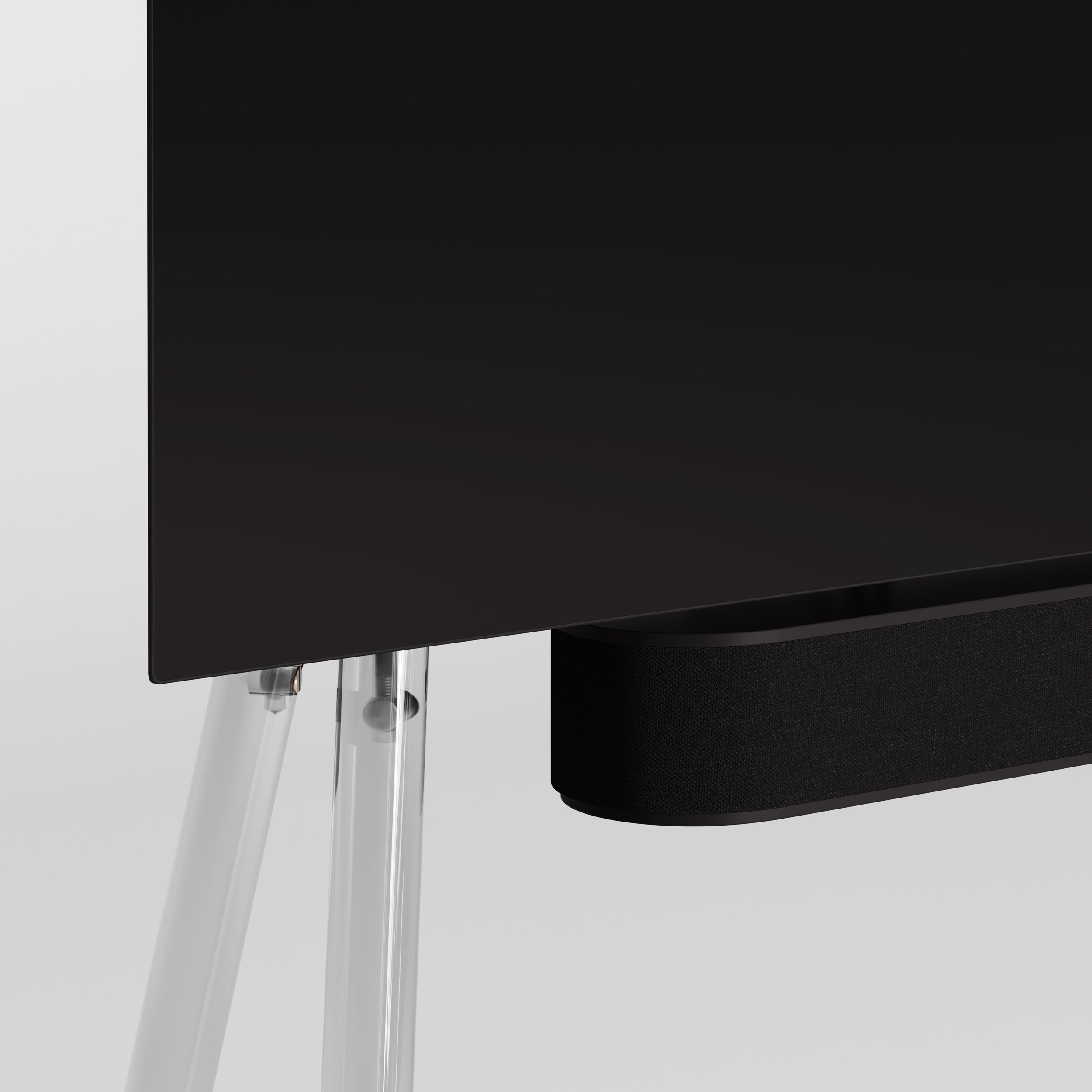 JALG TV STAND /BIRCH BLACK 42〜55inch Regular 42〜55 inch