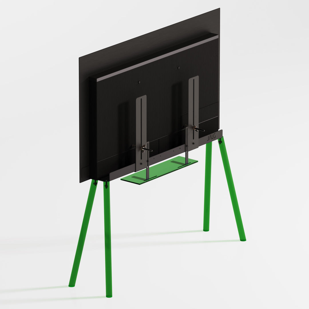 Acrylic / Green 42"-55" - JALG TV Stands